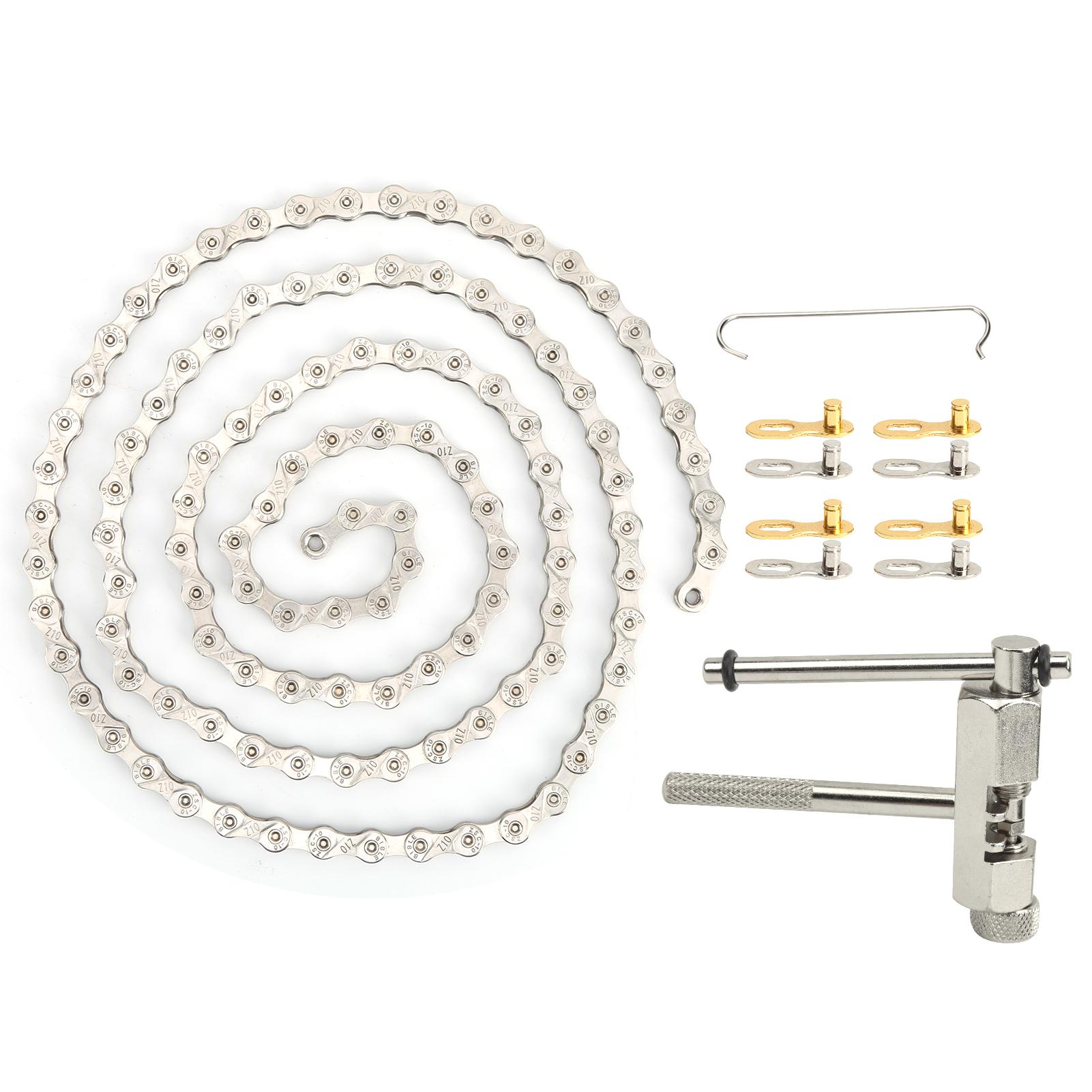 Mountain Road Bike Folding Bicycle 10 Speed Chain Combination Set Cycling Accessory