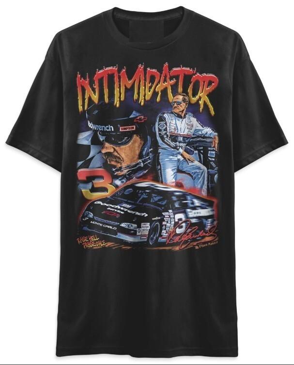 Dale Earnhardt Intimidator Raise Hell Praise Dale 90s Recreation Retro Vintage B