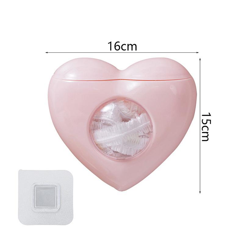 Apple Shape Disposable Food Cover Storage Box Wall-mounted Plastic Wrap Elastic Fresh Keeping Bag Organizer Kitchen Containers