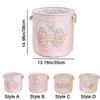 Round Shape Dirty Clothes Basket Cartoon Sundries Storage Basket Laundry Hamper  for Home