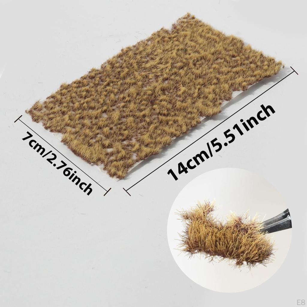 Model Kępki Trawy 3mm Sztuczna Miniaturowa Projekty DIY Układ Krajobrazu Sceneria do Budowy