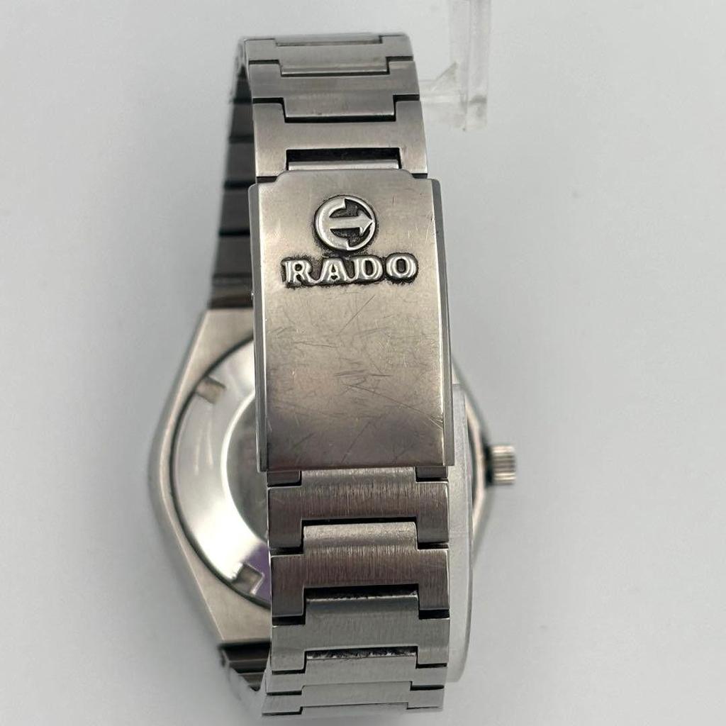 Used Rare Vintage Rado RADO Rado Sapphire Gazelle Watch Automatic Day Date Watch Genuine Belt Working Item