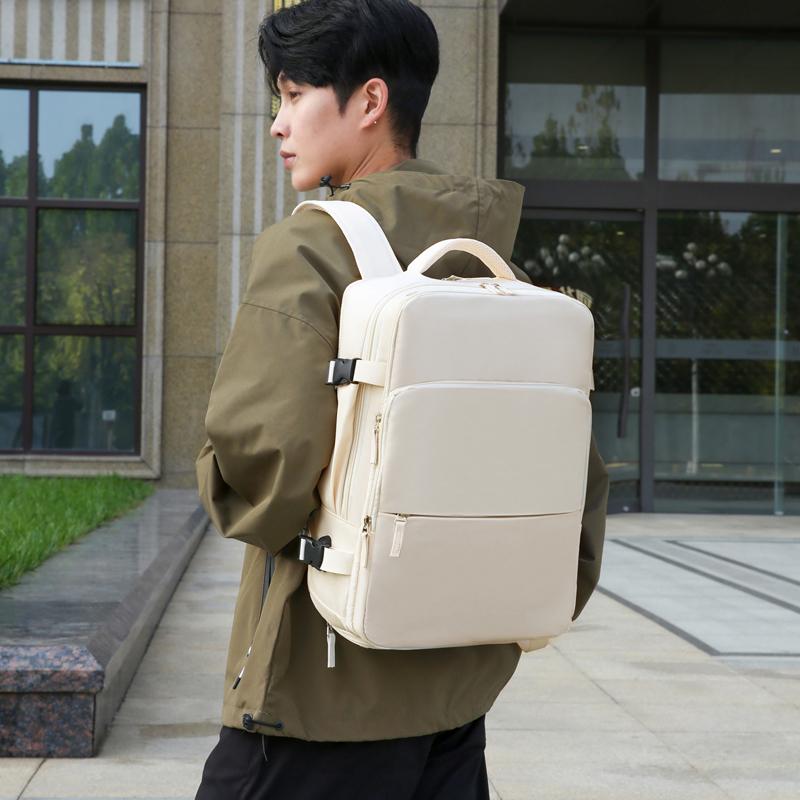 Business Travel Backpack Slim Laptop Hand Luggage with USB Charging Port Men's & Women's Cabin Bag for Work Trips