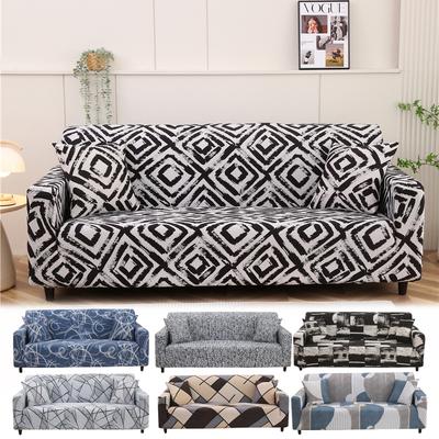 1/2/3/4-seater Stretch Sofa Covers Couch Cover Sofa Slipcovers Furniture Protector for Corner Sofa Chaselong Slipcovers