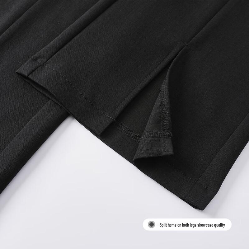 FivePlus Women's Summer High-Waist Cropped Straight-Leg Suit Trousers