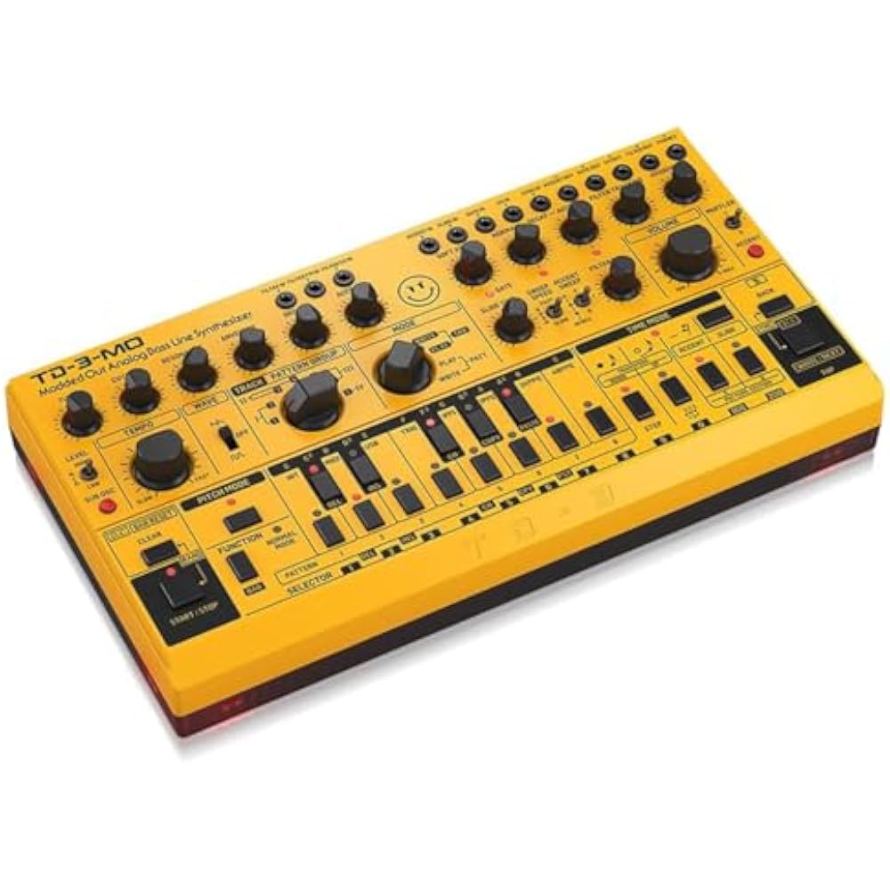 Behringer Analog Baseline Synthesizer Modded Out Model USB/DIN MIDI Compatible VCF MIDI CC Contro...