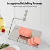 Stainless Steel Cheese Slicers Multi Purpose Kitchen Tool Cheese Slicers Cutter Board Precise Measurement Non Slip Base
