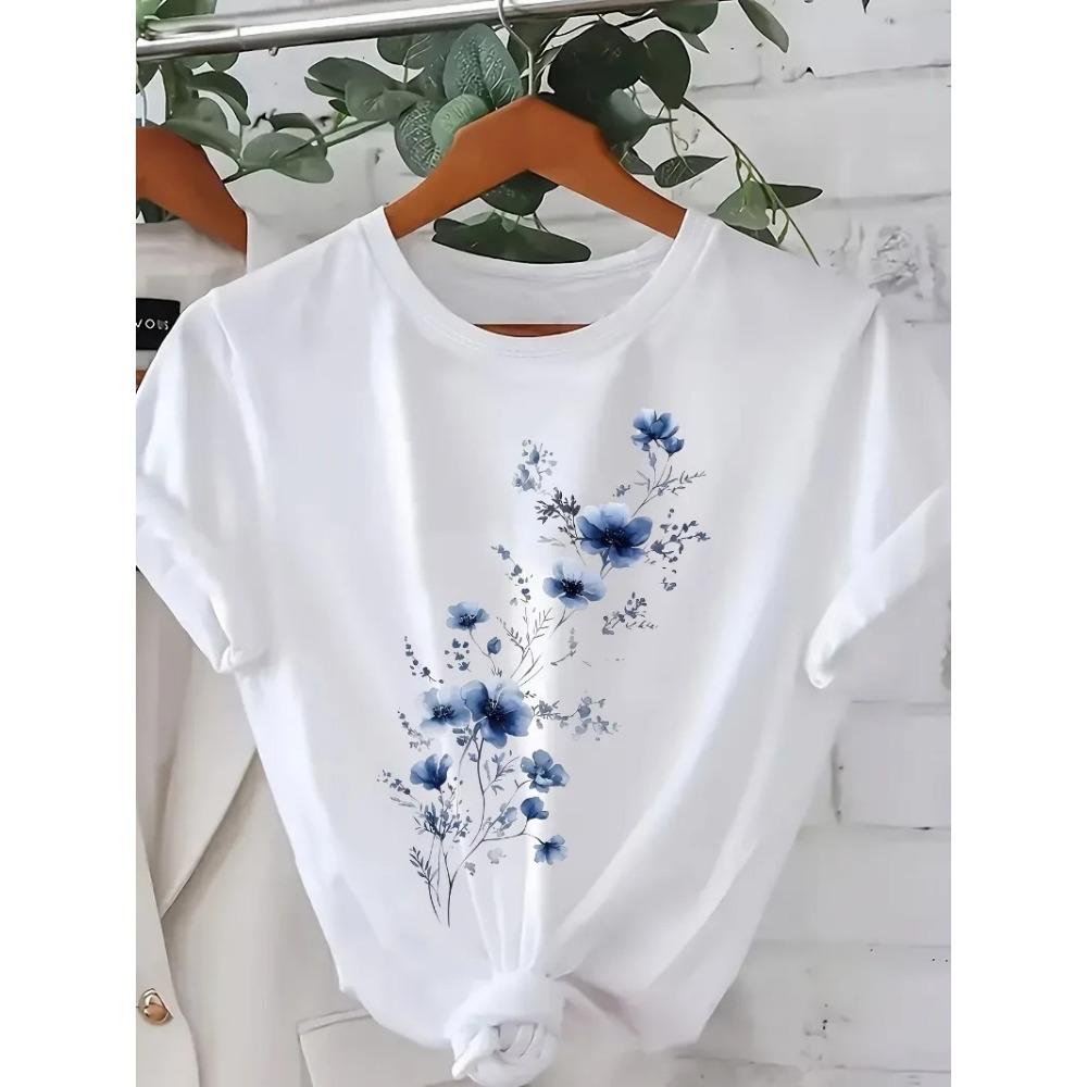 Women s Tops Summer Casual Comfortable T-shirt S