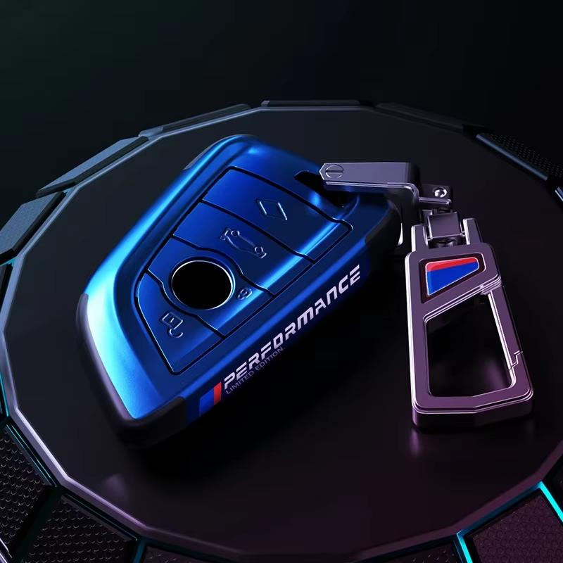 Car Key Case Cover Protector Shell for BMW 2020-2024 G30 G20 X1 X3 X4 X5 45e G05 X6 F20 G21 F40 F80 35i 9 5 3 Accessories nlbr76