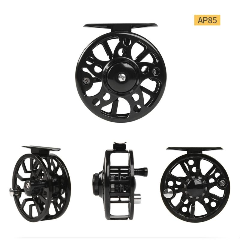 Fly Fishing Reel and Spare Spool, 2+1BB 1:1 Aluminum Alloy Body Spool 3/4 5/6 7/8 Right Left Hands Exchange Fishing Reel
