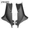 Motorcycle Unpainted Black ABS Plastic Side Air Duct Cover Panel Fairing Cowl Fit For YAMAHA YZF R1 2002 2003 YZF-R1 02 03