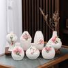 Hand-Pinched Ceramic Vase: Travel Souvenir & Home/Office Decor