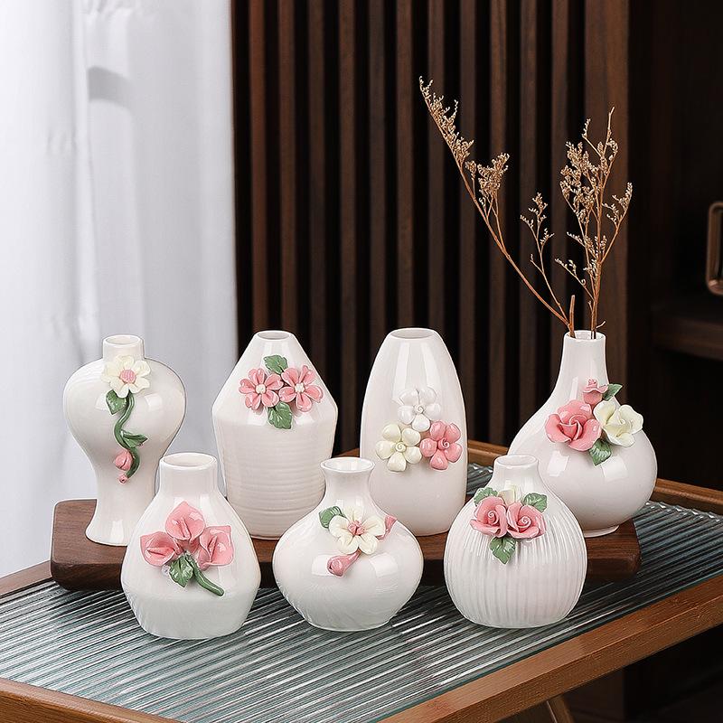 Hand-Pinched Ceramic Vase: Travel Souvenir & Home/Office Decor