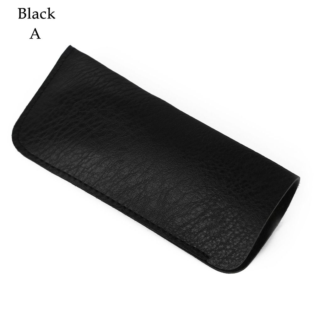 Portable Soft PU Leather Reading Glasses Pouch Glasses Case Eyeglasses Sleeve Eyewear Protector