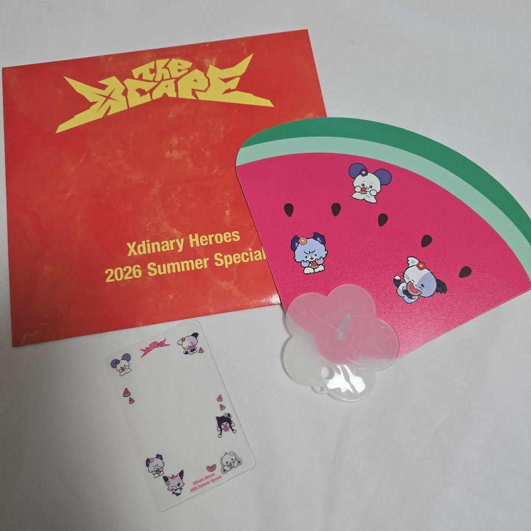 [USED] Xdinary Heroes Summer Concert Fan Card Frame - Admission Bonus