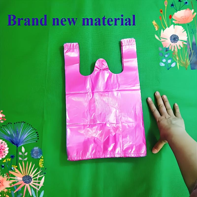 100/200 Stück Große Verdickte Multifunktionale Supermarkt-Einkaufstüten, Westentüten, Einwegtüten, Plastiktüten