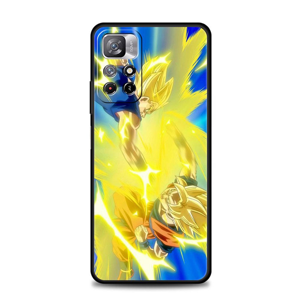 

Чехол Celular для Xiaomi Redmi 9C 9 K40 9A 10 Note 9S 9 10 8 11 Pro Plus 7 8T 9T 11T 11E 5G, чехол для телефона, мощный Dragonballs Leather