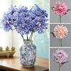 Multicolor Chrysanthemum Artificial Flower Silk Petals Decorative Flower  Event Supplies