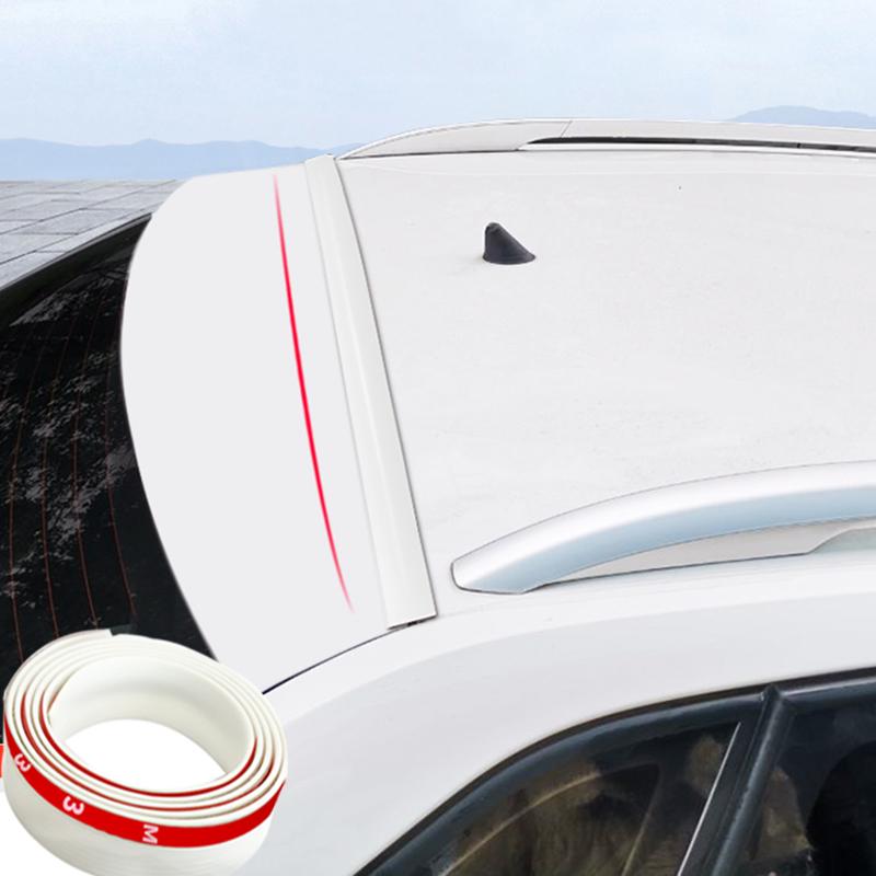 Dichtungsstreifen für Kofferraumdeckel, Auto-Gummidichtungsstreifen für die Oberkante eines SUV-Fließhecks, Kfz-Staubschutz-Dachdichtungsstreifen