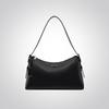 2025 Frühling Neue Einfache Mode Damen Schultertaschen High-End PU Leder Damen Achseltasche Klassisch Schwarz Einfarbig Tragetaschen für Freundin Geschenke