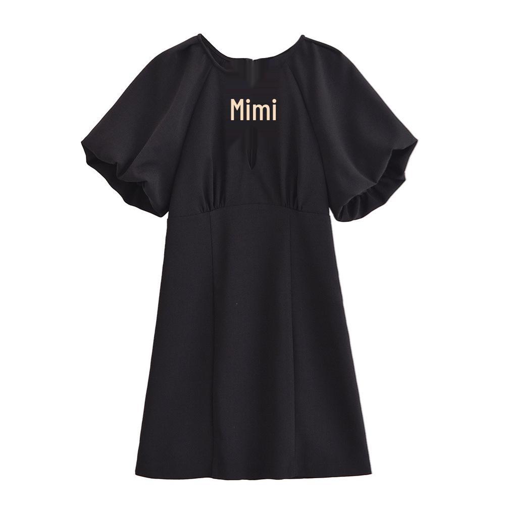 

2025 Spring/Summer Floral Lantern Sleeve Short Dress for Women S
