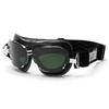 Baruffaldi Super Competition Black Goggles, Motorcycle, Free,
