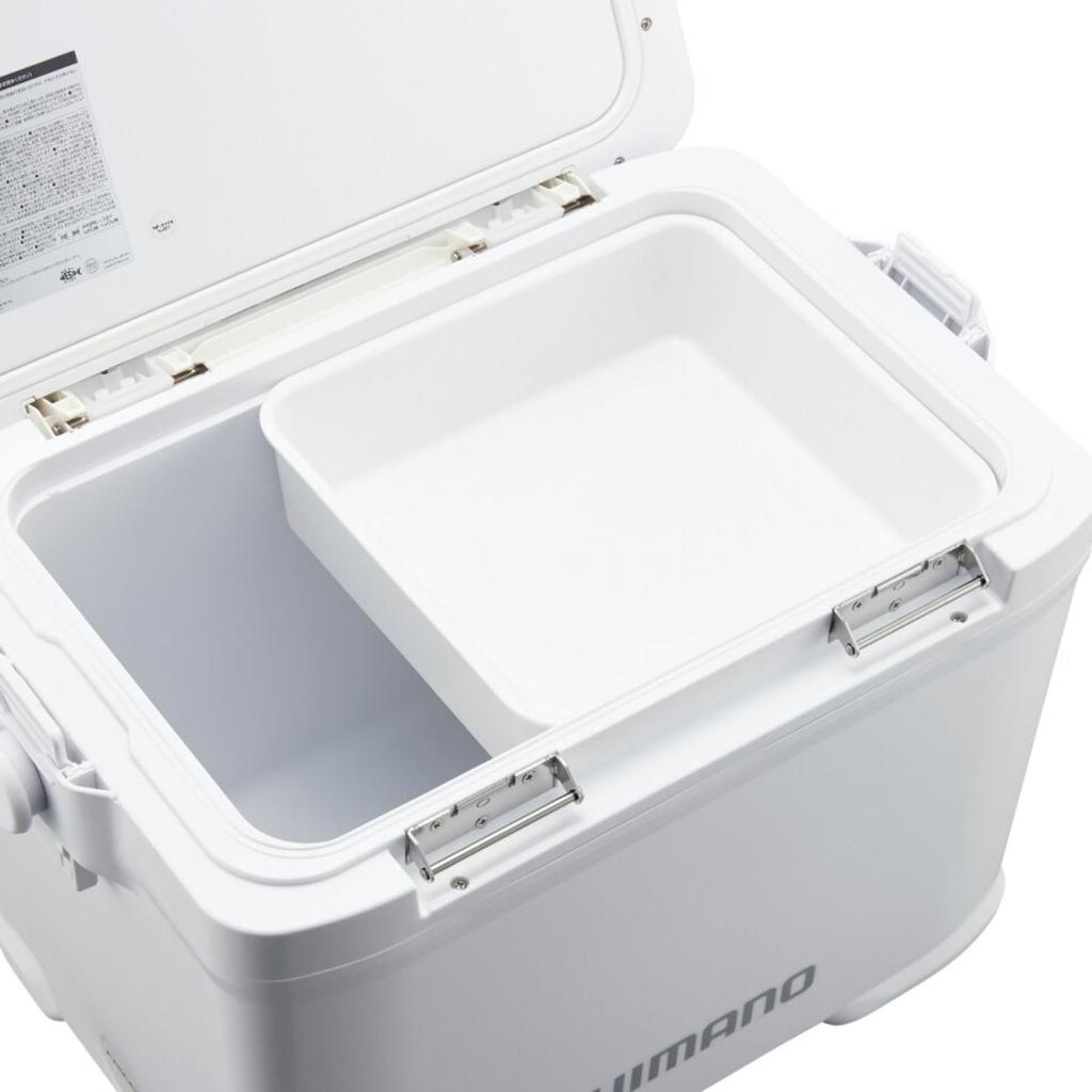SHIMANO Cooler Box Fixel Ultra Premium 17L Ice White NF-017X