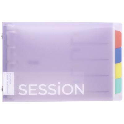 Maruman Loose Leaf Binder Session Mini Size 5 Holes Light Purple FM310-30