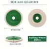 1pc/10pcs Wool Felt Disc 4 Inch Felt Polishing Wheel Buffing Pads Angle Grinder Wheel Felt Polishing Pad Disc For Metal