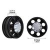 1Set/2Pieces RC Front heel for Rim Aluminum Alloy Beadlock heel Hub Heavy Duty Bearing Spare Part for 1:14 Tamiya ac