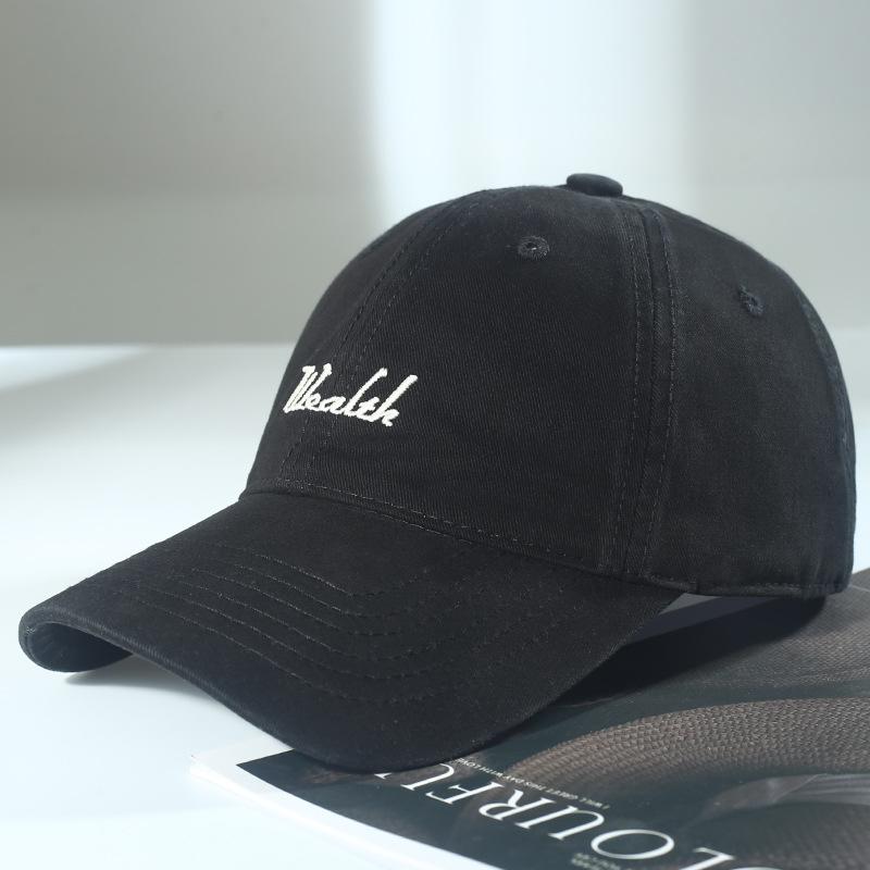 Fashion Hat Women's New Soft Top Baseball Cap Korean Version Trendy Fashion Sunscreen Versatile Simple Cap