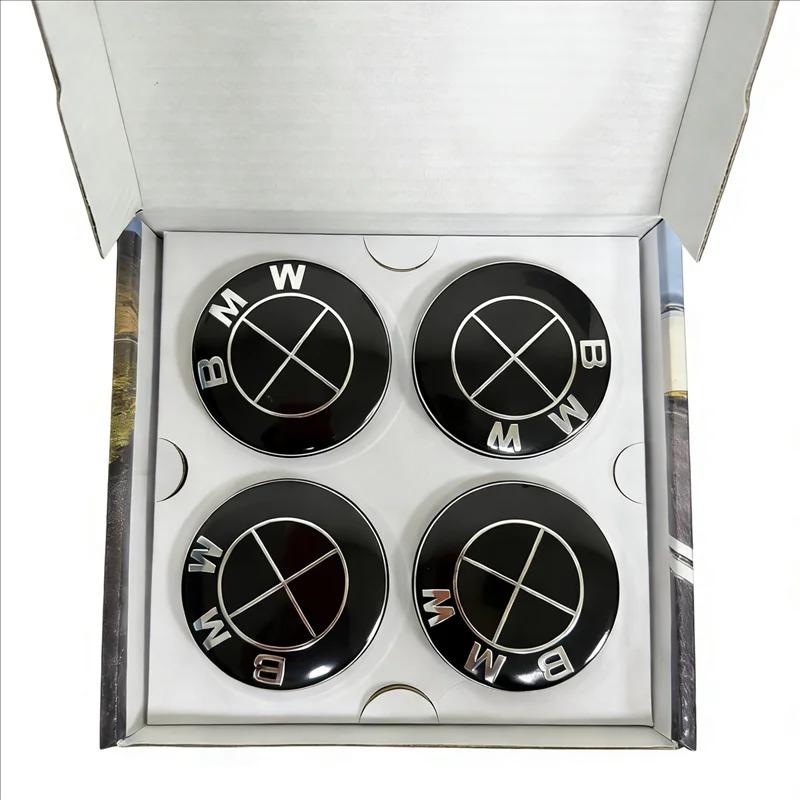 AAA 4pc 56/68mm 50th Anniversary Floating Wheel Center Caps For BMW G11 G12 G30 G31 G32 G08 G05 F46 F49 F39 F90 Auto Accessories mksh39