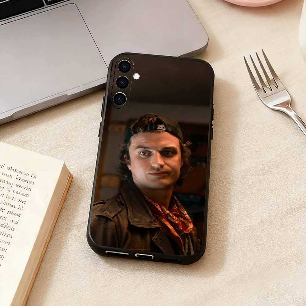 Actor Steve-E H-Harrington   Phone Case For Samsung Galaxy A73,A72,A71,A70,A53,A52,A51,Soft Silicone Black Cover