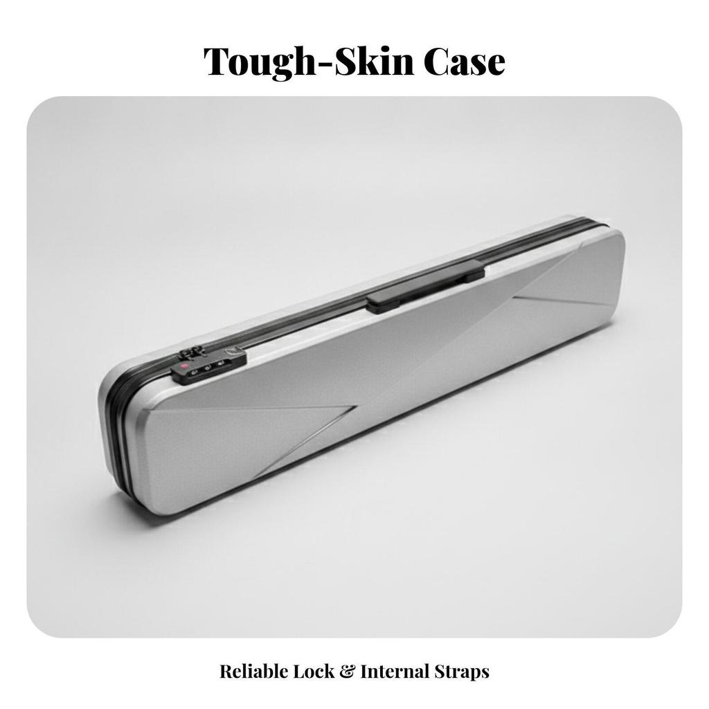 Lightweight Pool Cue Case Waterproof Billiard Portable Compact for