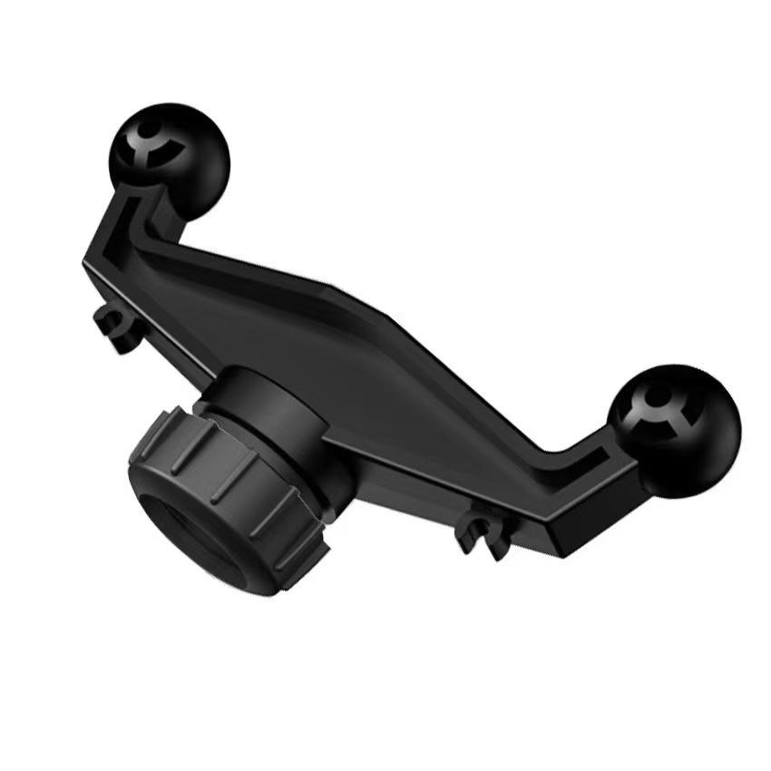 

17mm Ball Head Car Phone Holder Adapter with 360° Rotation Clip