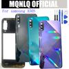 Full Housing For Samsung Galaxy A50s A507 Housing Middle Frame With Side Buttons+Battery Back Cover Rear Door