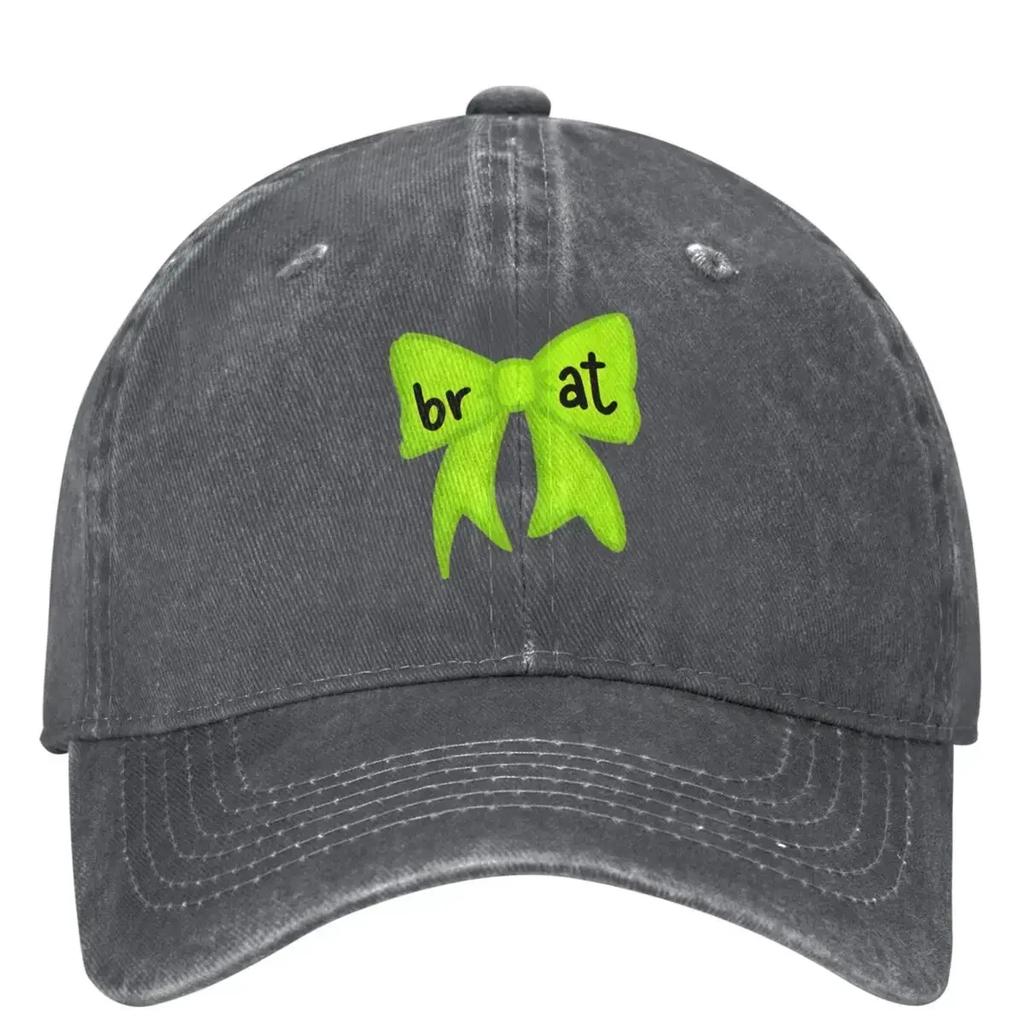 Brat Album Green Charli Xcx Baseball Cap Outdoor Gym Dropshipping Trucker Dad Hat Unisex Adult Fashion SunProof Snapback Cap