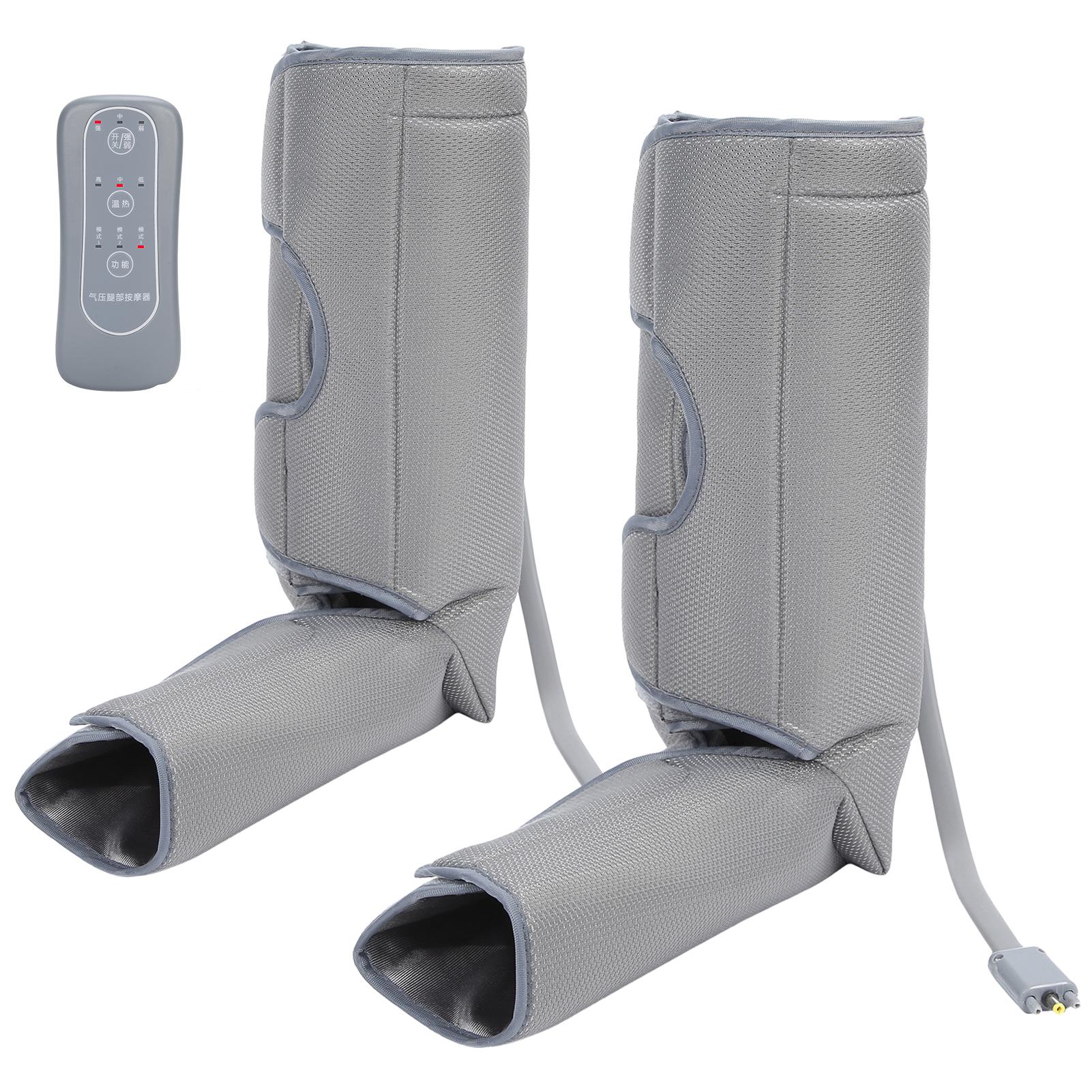 

Массажер для ног Воздушно-компрессионный массажер для ног и голеней с подогревом Автоматический ручной массажер EU Plug EU Plug