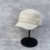 Old Money Wind Linen Flat Top Cap Men's and Women's Versatile Newsboy Hat Small Equestrian Hat Spring and Summer Knight Hat