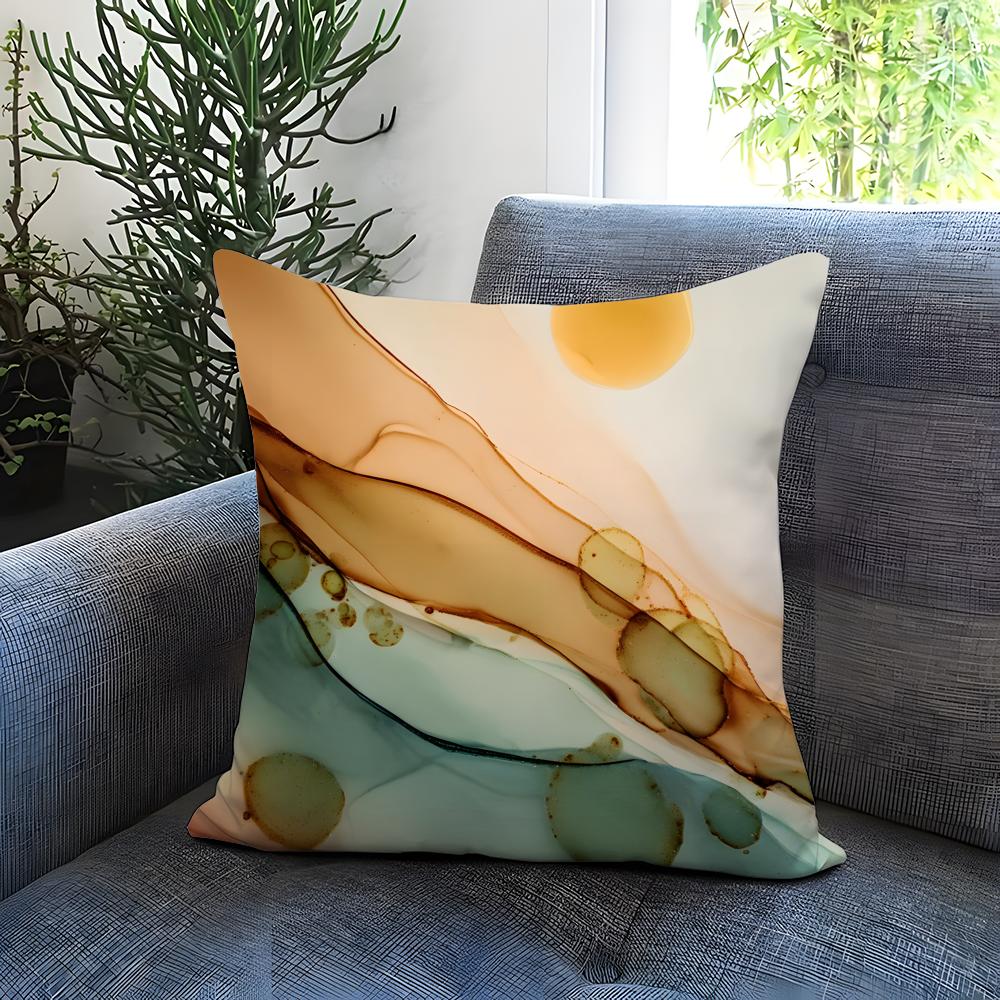 Abstract Texture Cushion Cover Comfortable Reversible Pillow Cover Ideal for Car Sofa Bedroom  Beyond