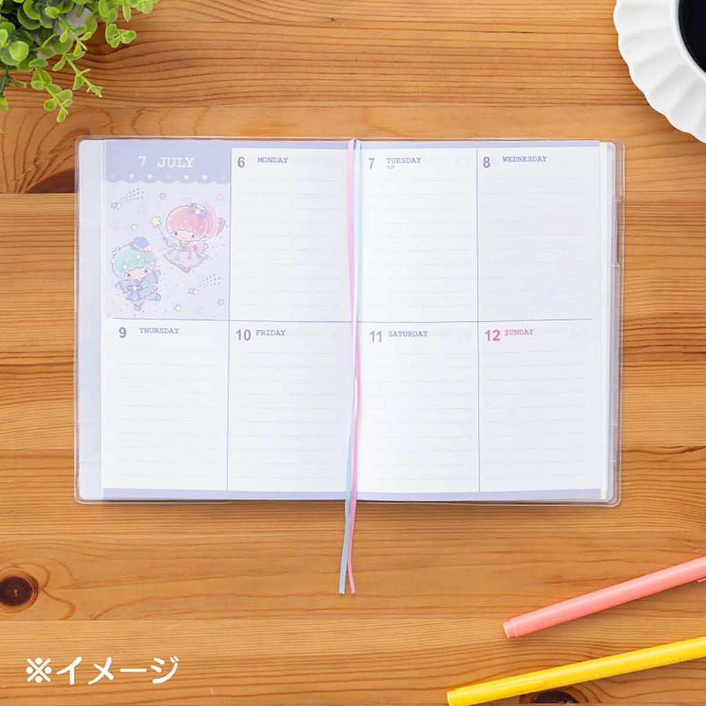 Sanrio B6 Diary (Block Type) 2026 Little Twin Stars Kiki and Lala Paper Planner, October Start, Planner, Diary, 623601