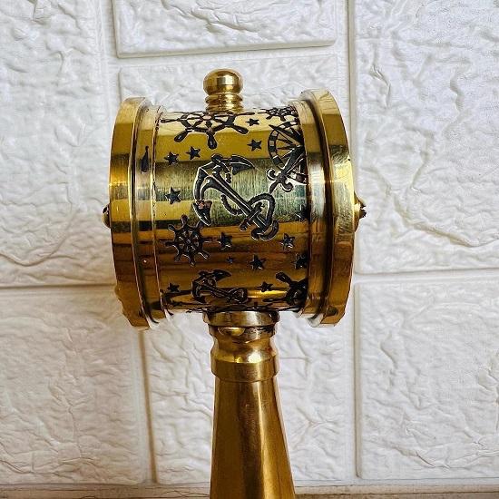 Ship Telegraph Brass Boat Telegraph Collectible Decor 17.78cm Tabletop Decor Home