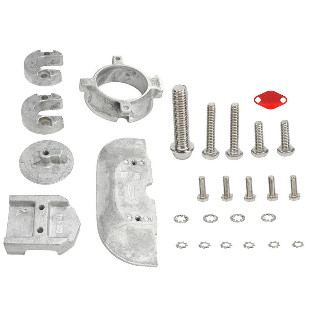 Aluminium Anode Kit 888756Q01 High Strength Rustproof for Mercruiser Alpha 1 Generation 2