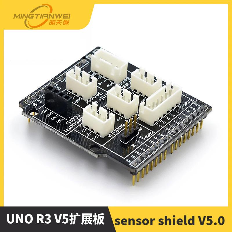 

R3 V5Expansion board sensor shield V5.0 Electronic bricks Black Version