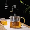 MUTTI Hammered Glass Teapot Set