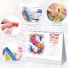 2026 Gem Art Desk Calendar 12 Month January 2026 - December 2026 Holiday Diamond Art Calendar For Organizing Goals Time Manage