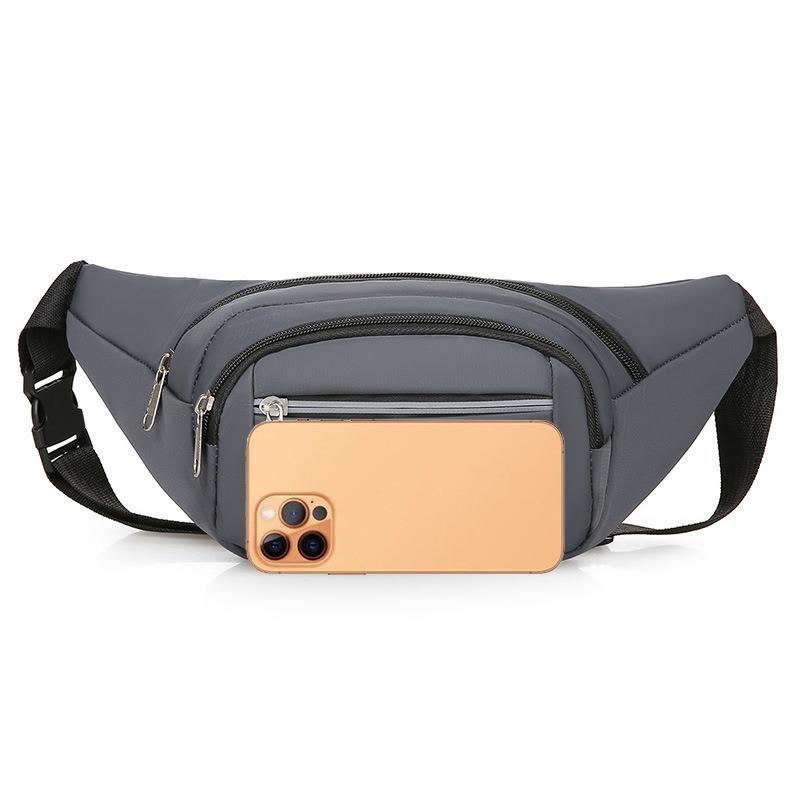 1Pc New Fanny Pack Men and Women Multi-functional Large-capacity Construction Site Work Business Cashier Bag Outdoor Sports Mobile Phone Wallet