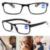 Vision Care Portable Ultralight Folding Reading Glasses Flat Mirror Eyewear Presbyopia Eyeglasses Anti-UV Blue Rays