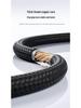 Tuqi Super Fast Charging LED Flowing Light PD240W Data Cable for Huawei and Apple