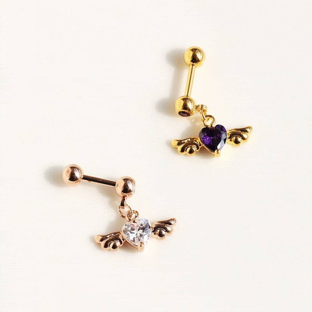 Angel Girl Individual Sale Wing Outconch Ear Piercing X (2 pieces)
